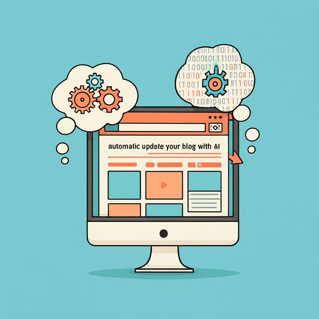 automatic update your blog with ai