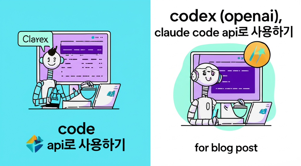 codex(openai), claude code api로 사용하기