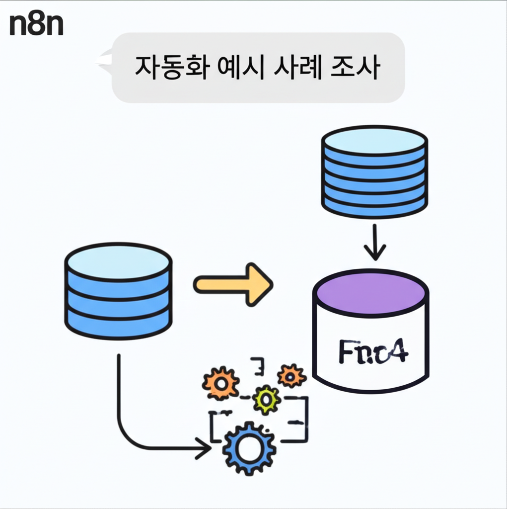 n8n 자동화 예시 사례 조사