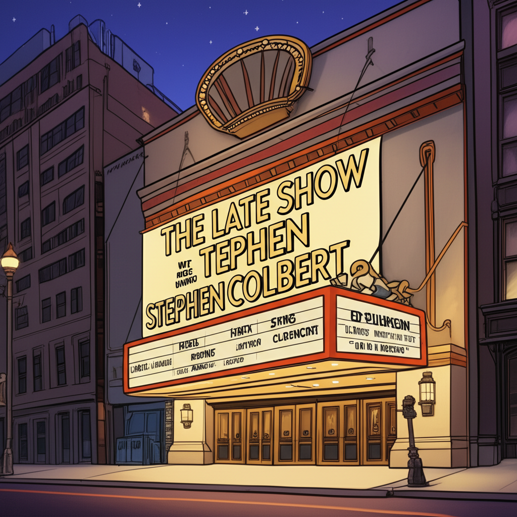 CBS 스티븐 콜베어의 '더 레이트 쇼' 내년 종영 확정