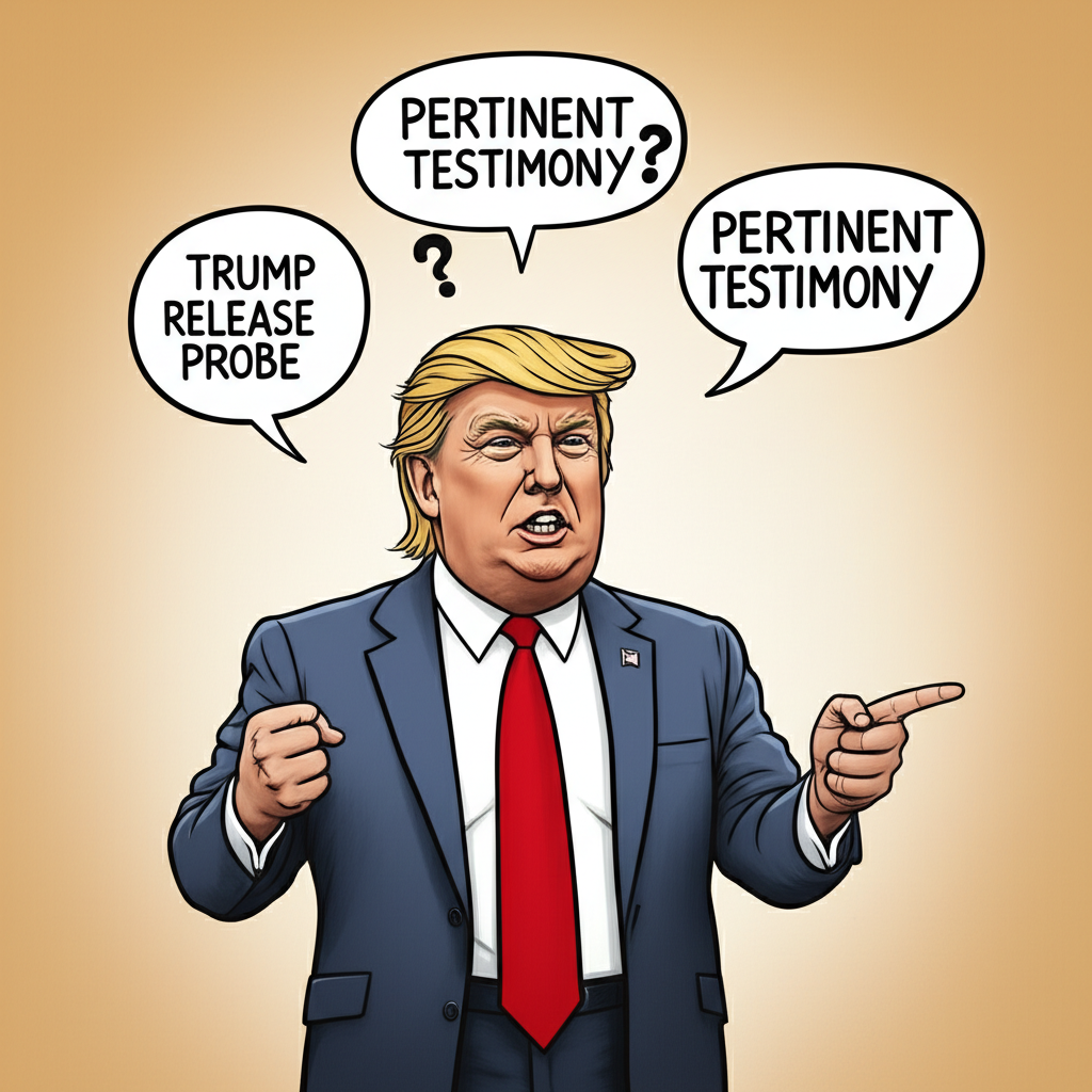 트럼프, 엡스타인 수사 관련 충격적인 대배심 증언 공개 요구