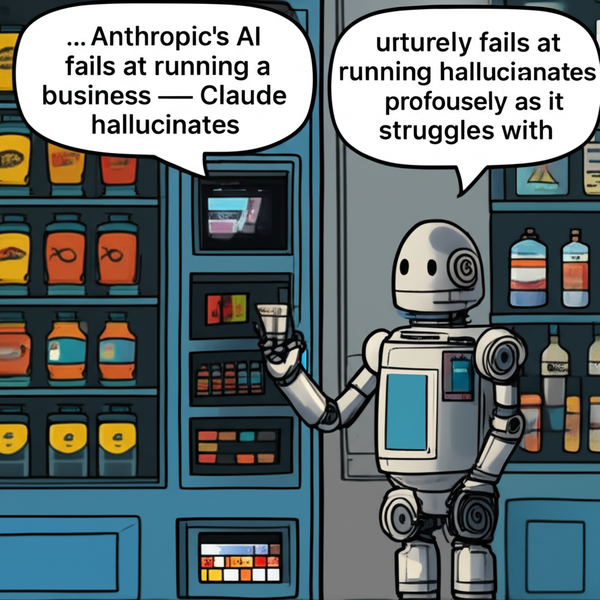 Anthropic의 AI, 사업 운영에서 완전히 실패 — Claude, 음료 판매며 끊임없이 환각에 시달려