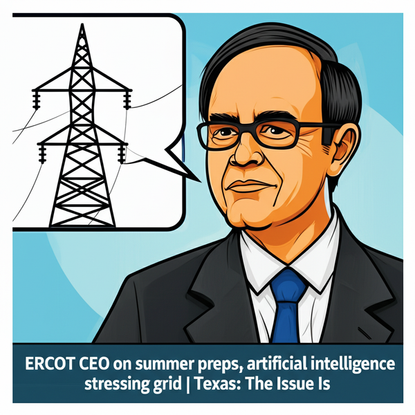 ERCOT CEO on summer preps, artificial intelligence stressing grid | Texas: The Issue Is