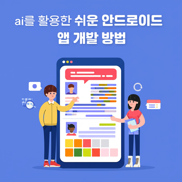 ai를 활용한 쉬운 안드로이드 앱 개발 방법