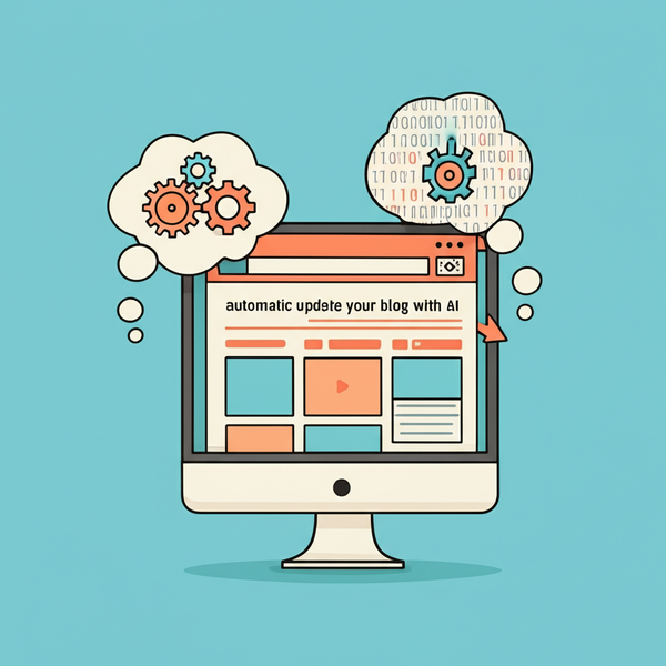 automatic update your blog with ai