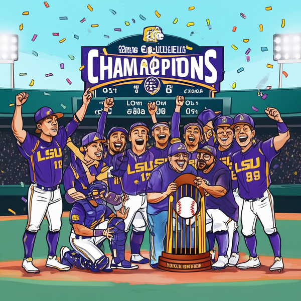 LSU 타이거스, 8번째 대학 월드시리즈 우승 달성