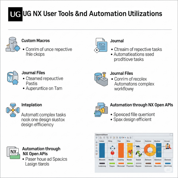 UG NX User Tool 종류 및 자동화 활용법