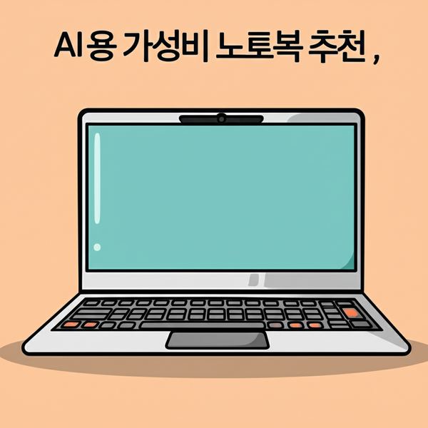 AI용 가성비 노트북 추천