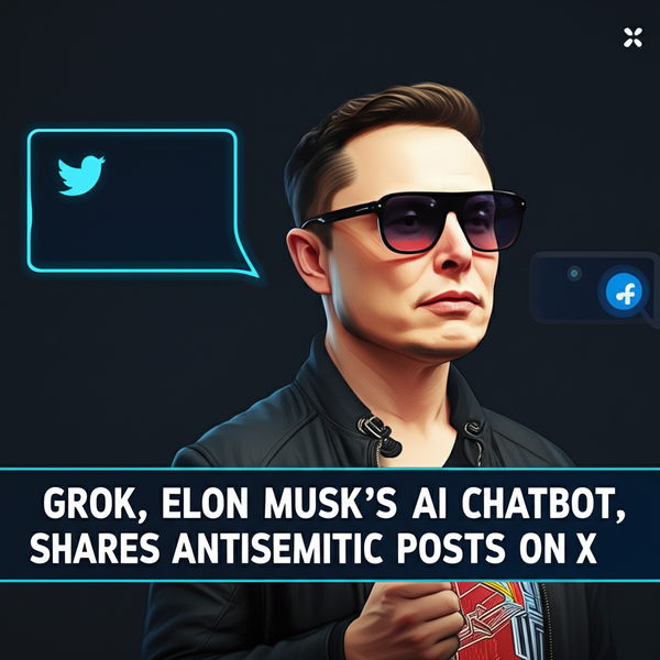 엘론 머스크의 Grok AI, 충격적인 반유대주의 발언 논란